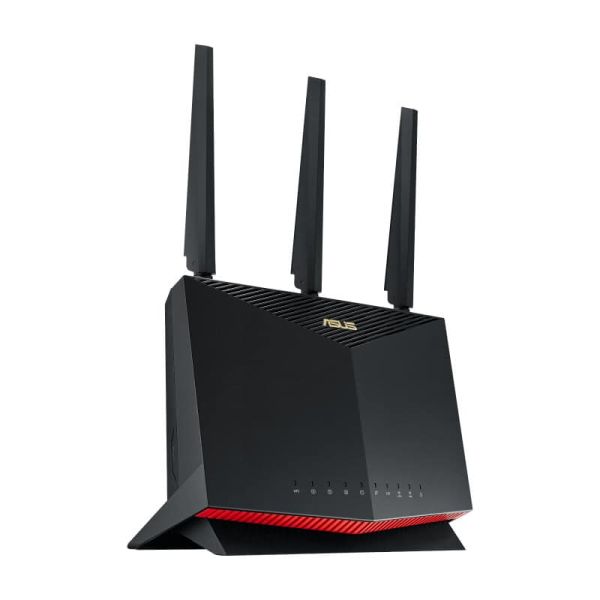 ASUS RT-AX86U Pro draadloze router Gigabit Ethernet Dual-band (2.4 GHz / 5 GHz) Zwart (90IG07N0-MO3B00)