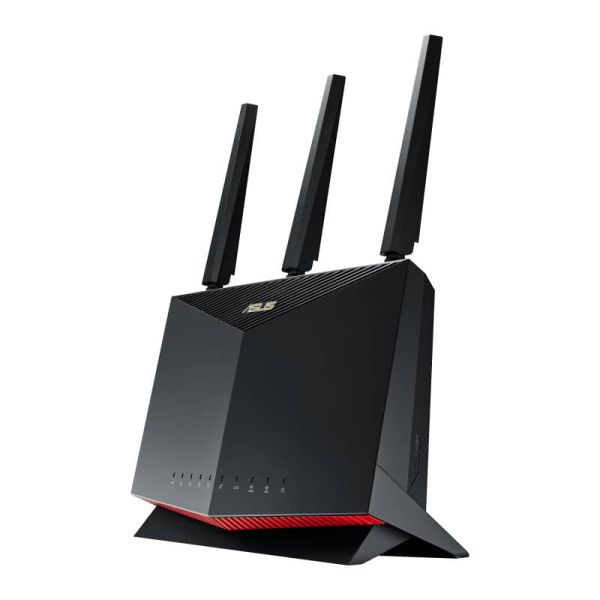 ASUS RT-AX86U Pro draadloze router Gigabit Ethernet Dual-band (2.4 GHz / 5 GHz) Zwart (90IG07N0-MO3B00)
