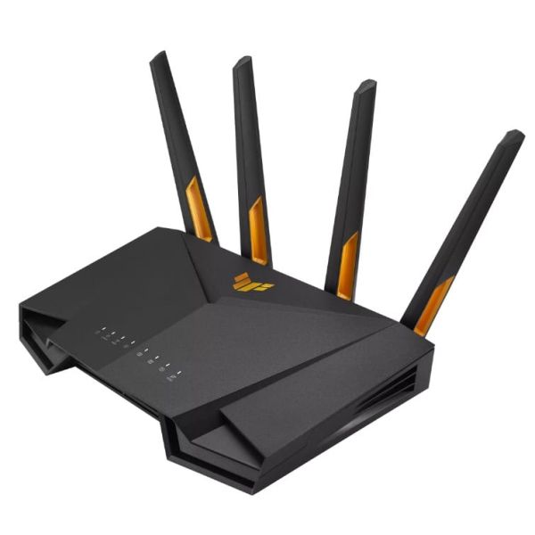 ASUS TUF-AX4200 draadloze router Gigabit Ethernet Dual-band (2.4 GHz / 5 GHz) Zwart (90IG07Q0-MO3100)