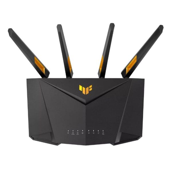 ASUS TUF-AX4200 draadloze router Gigabit Ethernet Dual-band (2.4 GHz / 5 GHz) Zwart (90IG07Q0-MO3100)