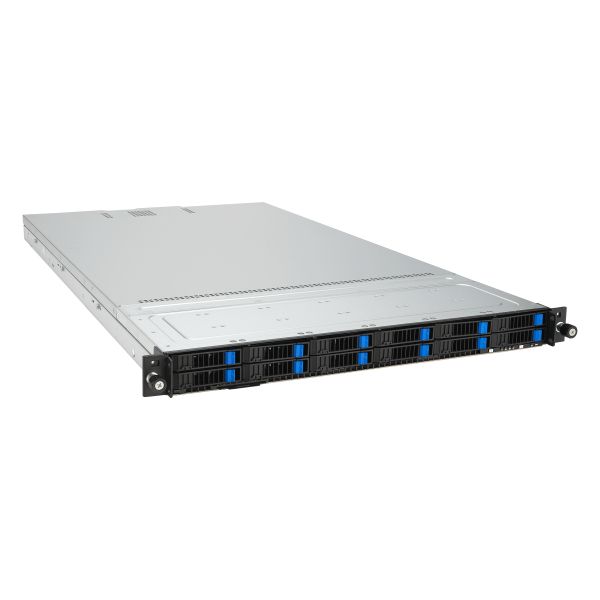 ASUS SRS700-E11-RS12U Intel C741 Rack (1U) Zwart, Staal (90SF01U1-M00100)