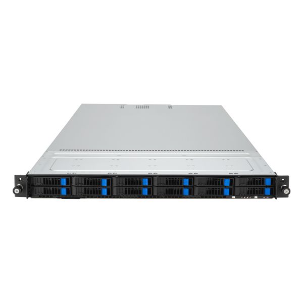 ASUS SRS700-E11-RS12U Intel C741 Rack (1U) Zwart, Staal (90SF01U1-M00100)