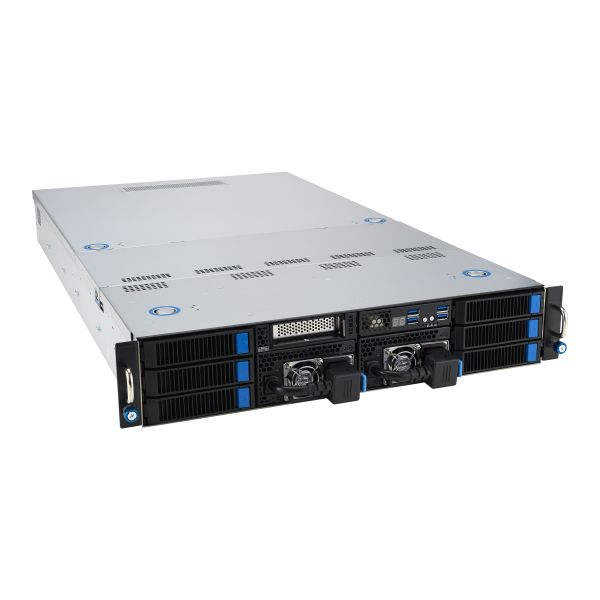 ASUS 90SF0251-M004X0 server barebone Intel C741 Rack (2U) Zwart, Staal (90SF0251-M004X0)
