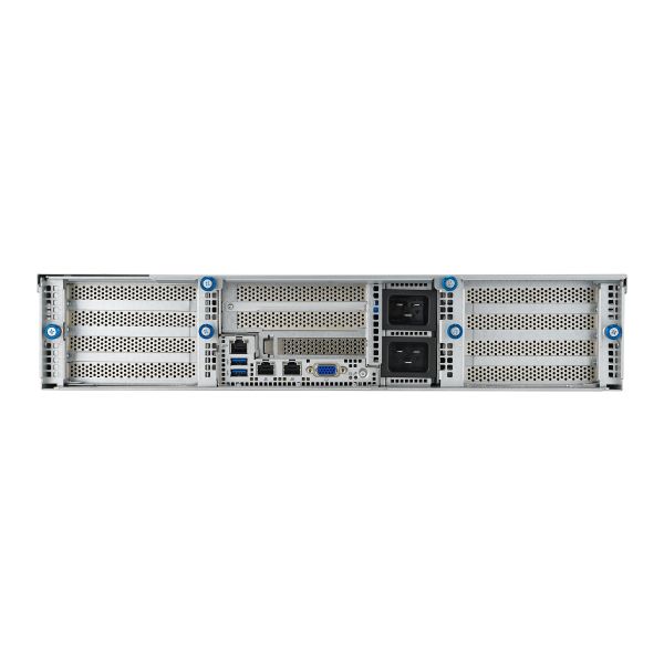 ASUS 90SF0251-M004X0 server barebone Intel C741 Rack (2U) Zwart, Staal (90SF0251-M004X0)
