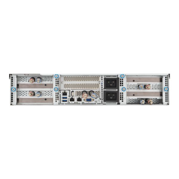 ASUS 90SF0251-M004X0 server barebone Intel C741 Rack (2U) Zwart, Staal (90SF0251-M004X0)