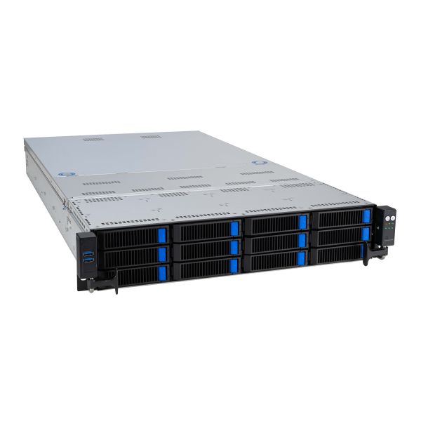 ASUS RS720A-E12-RS12 Socket SP5 Rack (2U) Grijs (90SF02E1-M005U0)