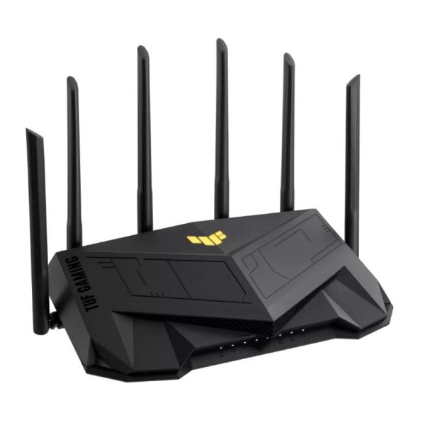 ASUS TUF Gaming AX6000 (TUF-AX6000) draadloze router Gigabit Ethernet Dual-band (2.4 GHz / 5 GHz) Zwart (90IG07X0-MO3C00)