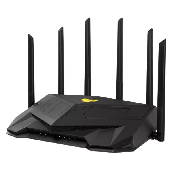 ASUS TUF Gaming AX6000 (TUF-AX6000) draadloze router Gigabit Ethernet Dual-band (2.4 GHz / 5 GHz) Zwart (90IG07X0-MO3C00)