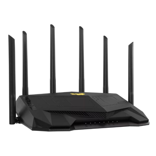 ASUS TUF Gaming AX6000 (TUF-AX6000) draadloze router Gigabit Ethernet Dual-band (2.4 GHz / 5 GHz) Zwart (90IG07X0-MO3C00)