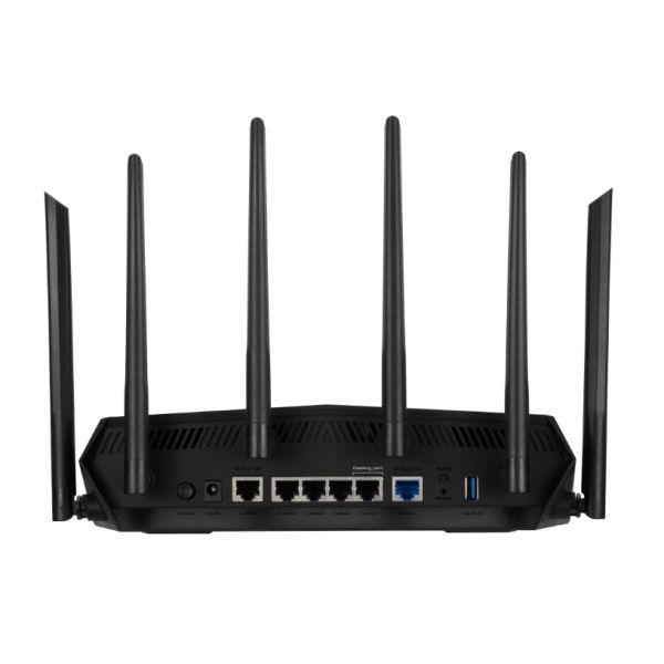 ASUS TUF Gaming AX6000 (TUF-AX6000) draadloze router Gigabit Ethernet Dual-band (2.4 GHz / 5 GHz) Zwart (90IG07X0-MO3C00)