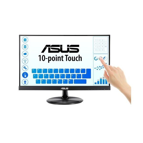 ASUS VT229H computer monitor 54,6 cm (21.5") 1920 x 1080 Pixels Full HD LED Touchscreen Zwart (90LM0490-B01170)