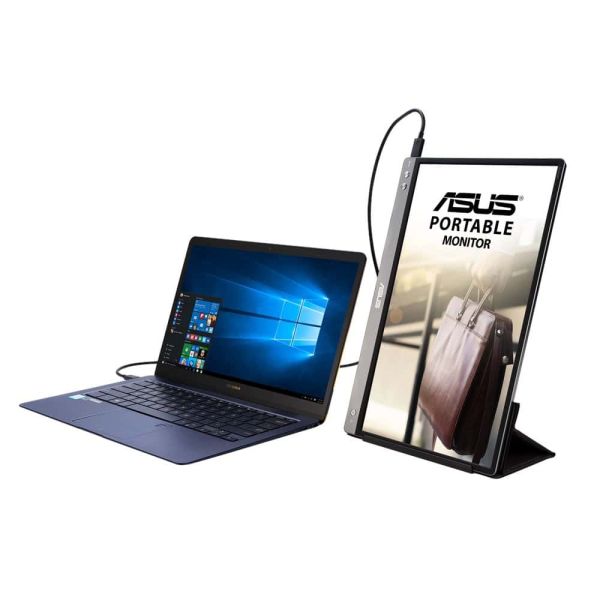 ASUS MB14AC 35,6 cm (14") 1920 x 1080 Pixels Full HD Grijs (90LM0631-B01170)