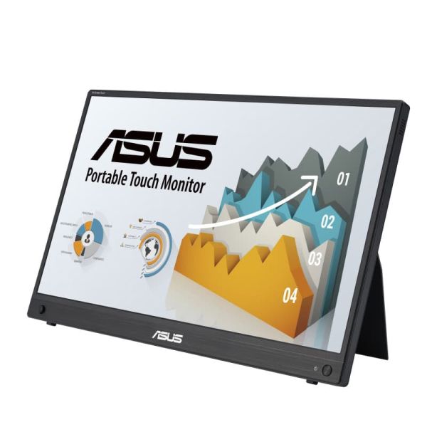 ASUS ZenScreen MB16AHT 39,6 cm (15.6") 1920 x 1080 Pixels Full HD Touchscreen Zwart (90LM0890-B01170)
