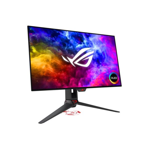 ASUS ROG Swift OLED PG27AQDM computer monitor 67,3 cm (26.5") 2560 x 1440 Pixels Wide Quad HD Zwart (90LM08Q0-B01A70) ASUS ROG Swift OLED PG27AQDM computer monitor 67,3 cm (26.5") 2560 x 1440 Pixels Wide Quad HD Zwart (90LM08Q0-B01A70)