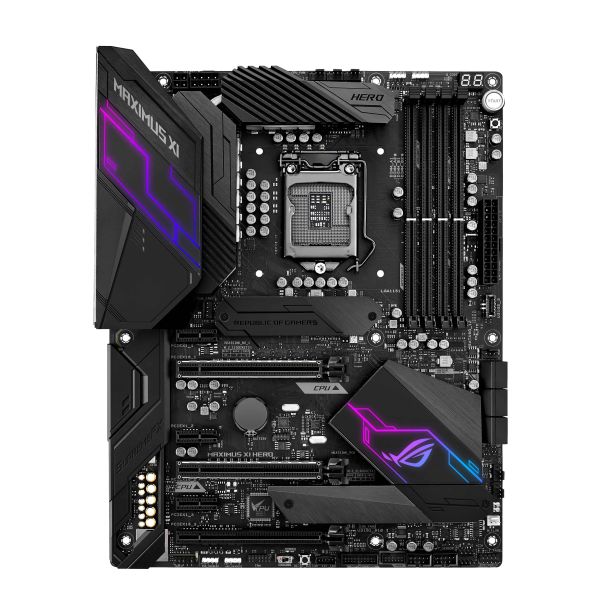 ASUS ROG MAXIMUS XI HERO Intel Z390 LGA 1151 (Socket H4) ATX (90MB0XS0-M0EAY0) ASUS ROG MAXIMUS XI HERO Intel Z390 LGA 1151 (Socket H4) ATX (90MB0XS0-M0EAY0)