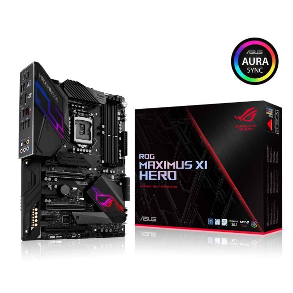 ASUS ROG MAXIMUS XI HERO Intel Z390 LGA 1151 (Socket H4) ATX (90MB0XS0-M0EAY0) ASUS ROG MAXIMUS XI HERO Intel Z390 LGA 1151 (Socket H4) ATX (90MB0XS0-M0EAY0)