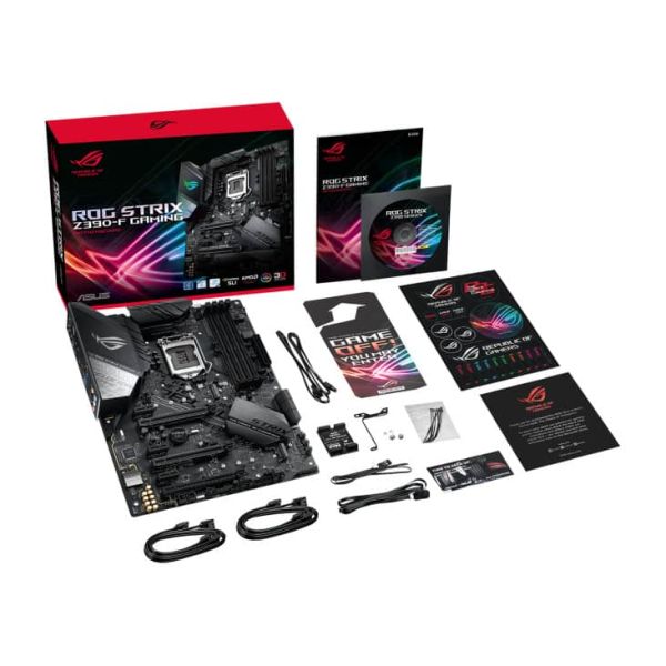 ASUS ROG STRIX Z390-F GAMING Intel Z390 LGA 1151 (Socket H4) ATX (90MB0YG0-M0EAY0)