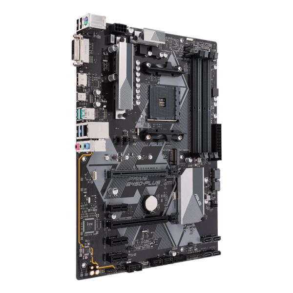 ASUS PRIME B450-PLUS AMD B450 Socket AM4 ATX (90MB0YN0-M0EAY0)
