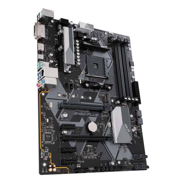 ASUS PRIME B450-PLUS AMD B450 Socket AM4 ATX (90MB0YN0-M0EAY0)