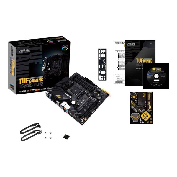 ASUS TUF GAMING B550M PLUS AMD B550 Socket AM4 micro ATX (90MB14A0-M0EAY0)