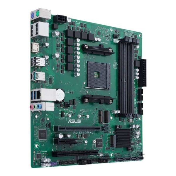 ASUS PRO B550M-C/CSM AMD B550 Socket AM4 micro ATX (90MB15Q0-M0EAYC)