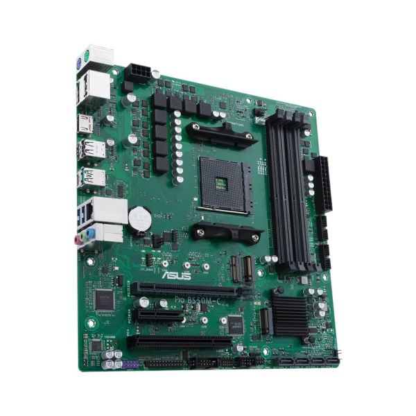 ASUS PRO B550M-C/CSM AMD B550 Socket AM4 micro ATX (90MB15Q0-M0EAYC)