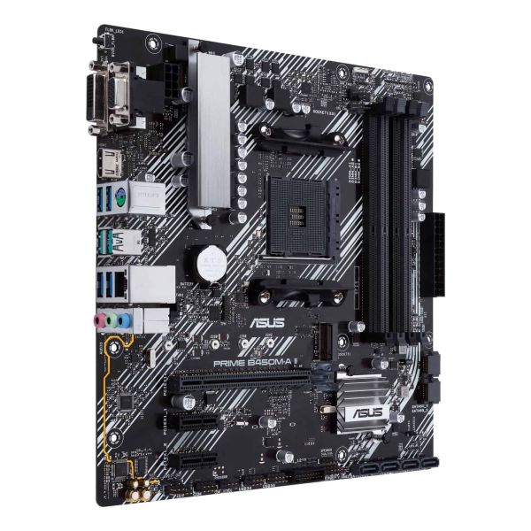 ASUS PRIME B450M-A II AMD B450 Socket AM4 micro ATX (90MB15Z0-M0EAY0) ASUS PRIME B450M-A II AMD B450 Socket AM4 micro ATX (90MB15Z0-M0EAY0)