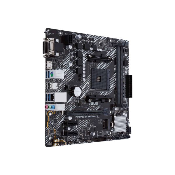 ASUS Prime B450M-K II AMD B450 Socket AM4 micro ATX (90MB1600-M0EAY0)