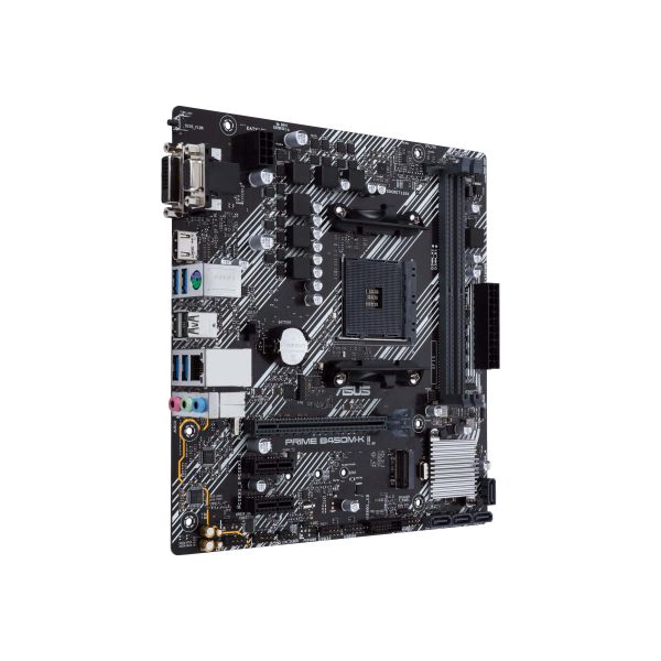 ASUS Prime B450M-K II AMD B450 Socket AM4 micro ATX (90MB1600-M0EAY0)