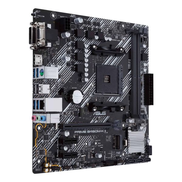 ASUS Prime B450M-K II AMD B450 Socket AM4 micro ATX (90MB1600-M0EAY0)