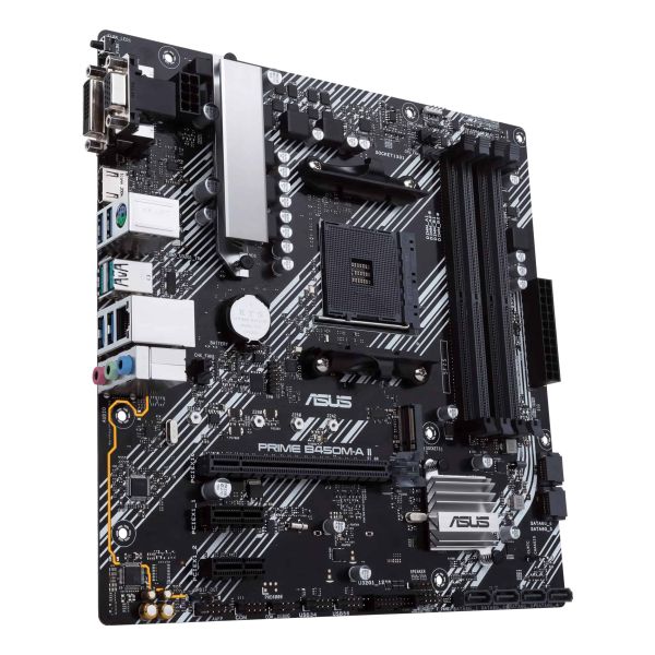 ASUS Prime B450M-K II AMD B450 Socket AM4 micro ATX (90MB1600-M0EAY0)