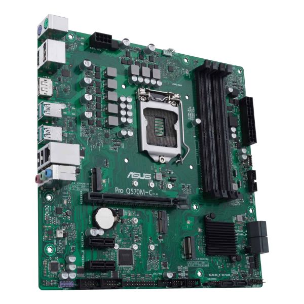 ASUS PRO Q570M-C/CSM Intel Q570 LGA 1200 (Socket H5) micro ATX (90MB1700-M0EAYC)