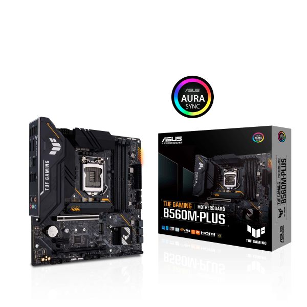 ASUS TUF GAMING B560M-PLUS Intel B560 LGA 1200 micro ATX (90MB1780-M0EAY0)