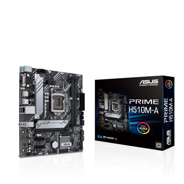 ASUS PRIME H510M-A Intel H510 LGA 1200 micro ATX (90MB17C0-M0EAY0)