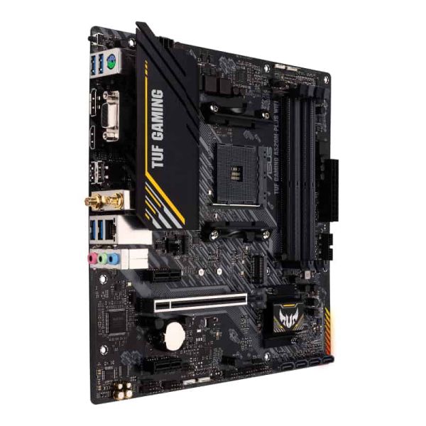 ASUS TUF GAMING A520M-PLUS WIFI AMD A520 Socket AM4 micro ATX (90MB17F0-M0EAY0)