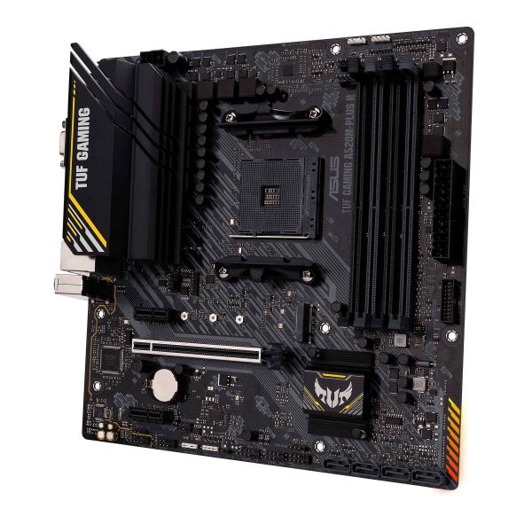 ASUS TUF GAMING A520M-PLUS II AMD A520 Socket AM4 micro ATX (90MB17G0-M0EAY0)