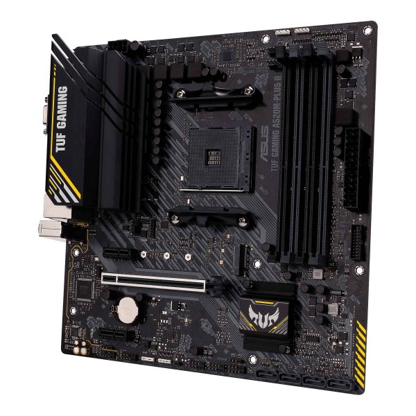 ASUS TUF GAMING A520M-PLUS II AMD A520 Socket AM4 micro ATX (90MB17G0-M0EAY0)