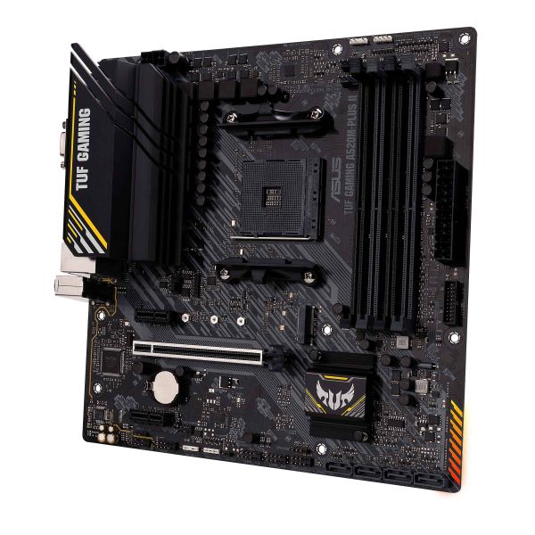 ASUS TUF GAMING A520M-PLUS II AMD A520 Socket AM4 micro ATX (90MB17G0-M0EAY0)
