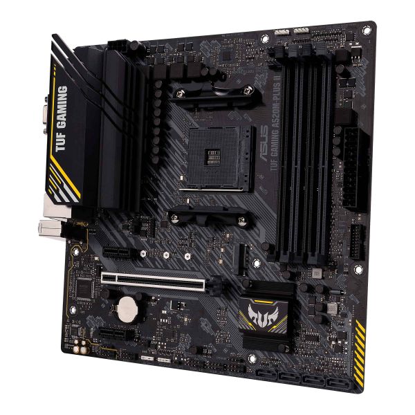 ASUS TUF GAMING A520M-PLUS II AMD A520 Socket AM4 micro ATX (90MB17G0-M0EAY0)