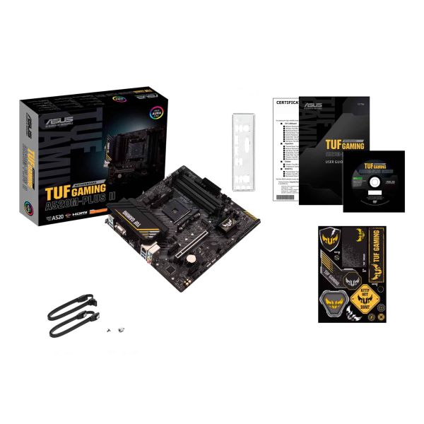ASUS TUF GAMING A520M-PLUS II AMD A520 Socket AM4 micro ATX (90MB17G0-M0EAY0)