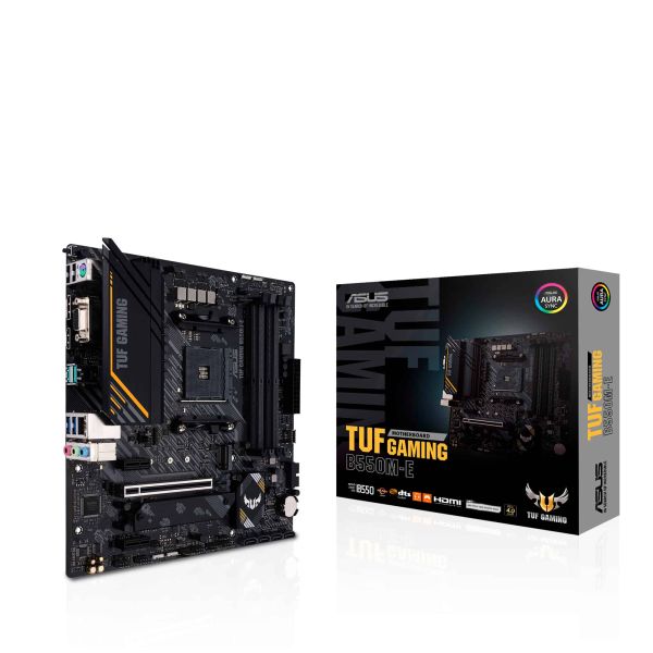 ASUS TUF GAMING B550M-E AMD B550 Socket AM4 micro ATX (90MB17U0-M0EAY0)
