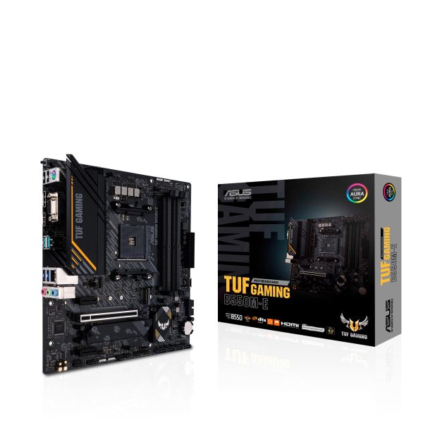 ASUS TUF GAMING B550M-E AMD B550 Socket AM4 micro ATX (90MB17U0-M0EAY0)