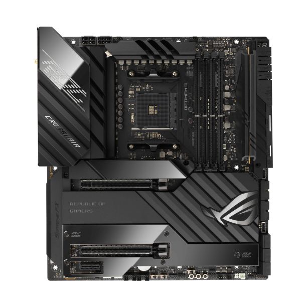 ASUS ROG Crosshair VIII Extreme AMD X570 Socket AM4 Verlengd ATX (90MB1860-M0EAY0) ASUS ROG Crosshair VIII Extreme AMD X570 Socket AM4 Verlengd ATX (90MB1860-M0EAY0)