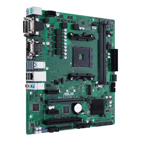 ASUS PRO A520M-C II/CSM AMD A520 Socket AM4 micro ATX (90MB18F0-M0EAYC) ASUS PRO A520M-C II/CSM AMD A520 Socket AM4 micro ATX (90MB18F0-M0EAYC)