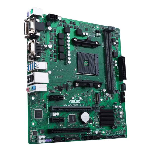 ASUS PRO A520M-C II/CSM AMD A520 Socket AM4 micro ATX (90MB18F0-M0EAYC) ASUS PRO A520M-C II/CSM AMD A520 Socket AM4 micro ATX (90MB18F0-M0EAYC)