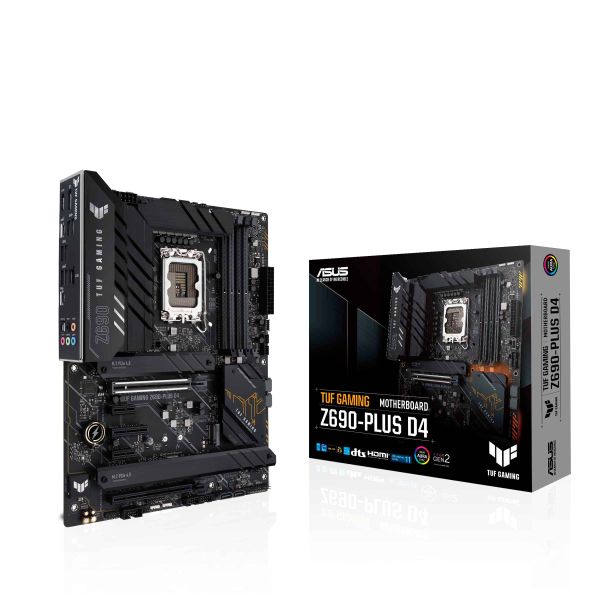 ASUS TUF GAMING Z690-PLUS D4 Intel Z690 LGA 1700 ATX (90MB18U0-M0EAY0)