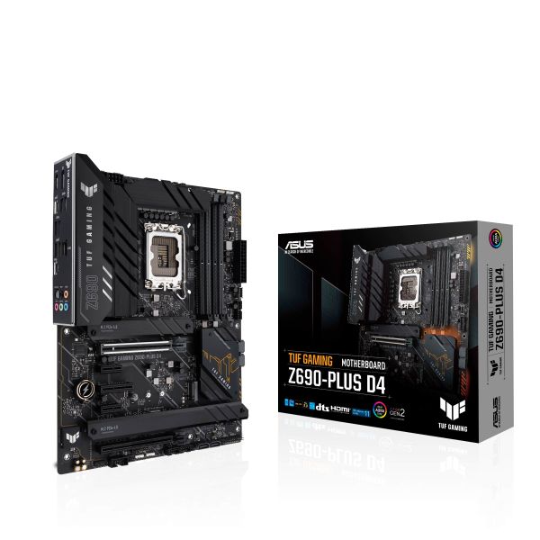 ASUS TUF GAMING Z690-PLUS D4 Intel Z690 LGA 1700 ATX (90MB18U0-M0EAY0)