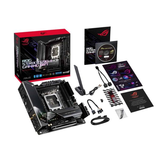 ASUS ROG-STRIX-Z690-I-GAMING-WIFI Intel Z690 LGA 1700 mini ITX (90MB1910-M0EAY0)