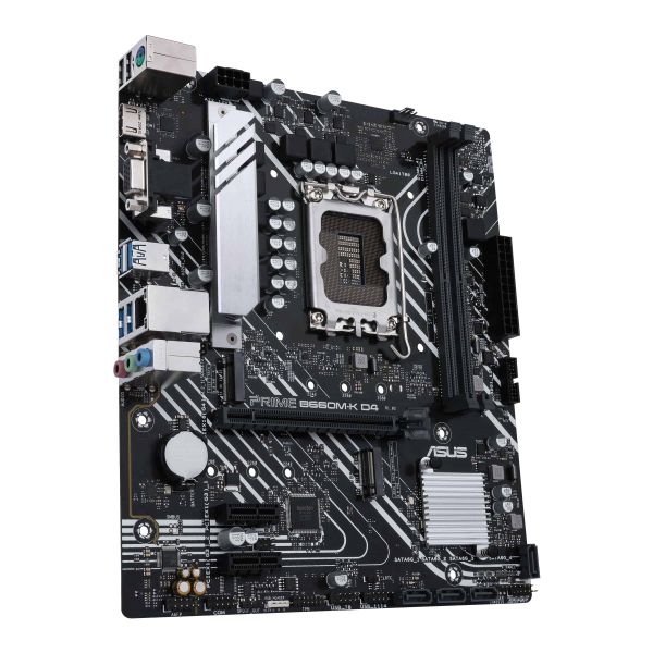 ASUS PRIME B660M-K D4 Intel B660 LGA 1700 micro ATX (90MB1950-M0EAY0)