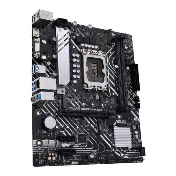 ASUS PRIME B660M-K D4 Intel B660 LGA 1700 micro ATX (90MB1950-M1EAY0)